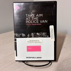 Take Aim At The Police Van Criterion Eclipse Nikkatsu Noir DVD Japanese ExLib